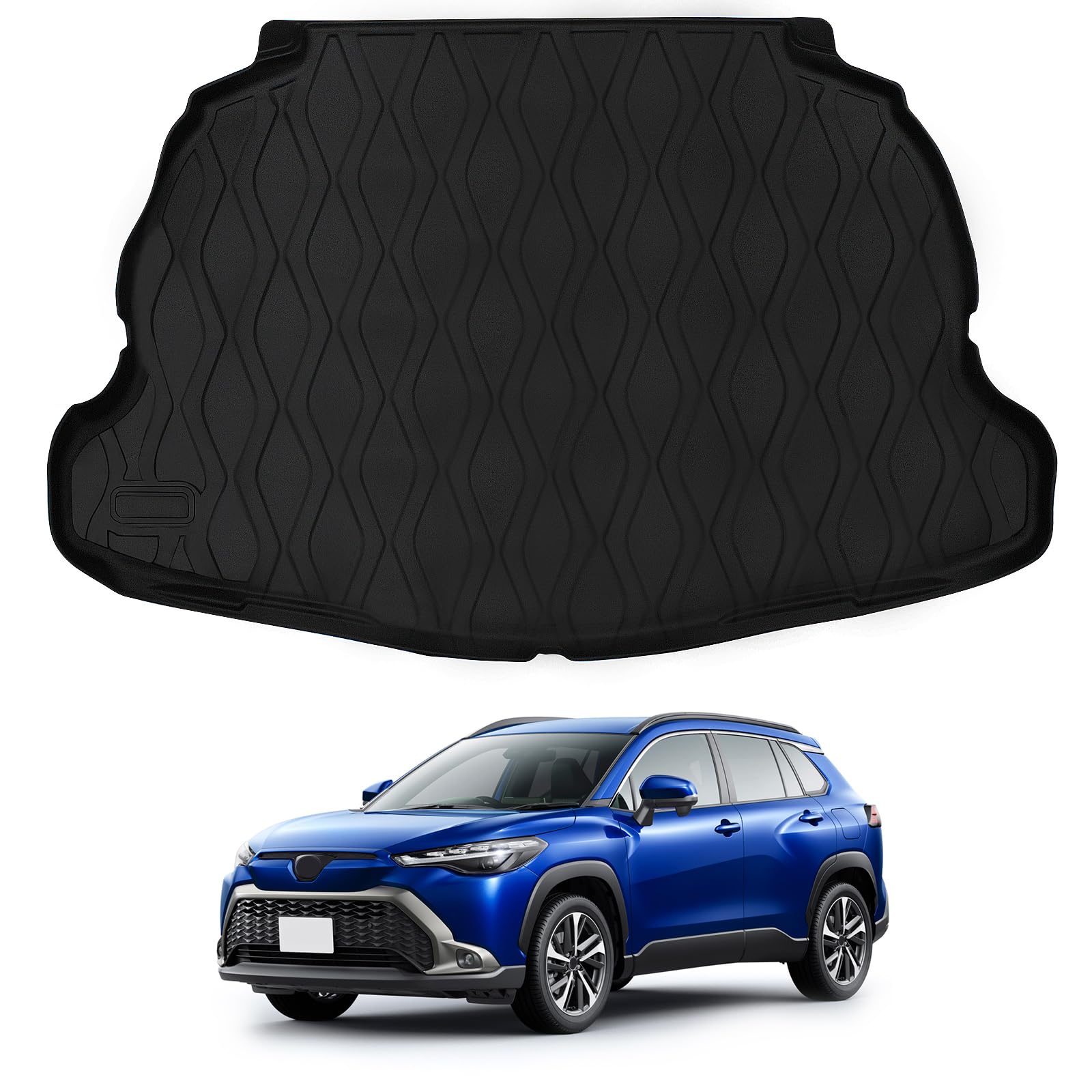 Amazon.co.jp: トヨタ 新型カローラクロス 10系 ラゲッジマット 車種 