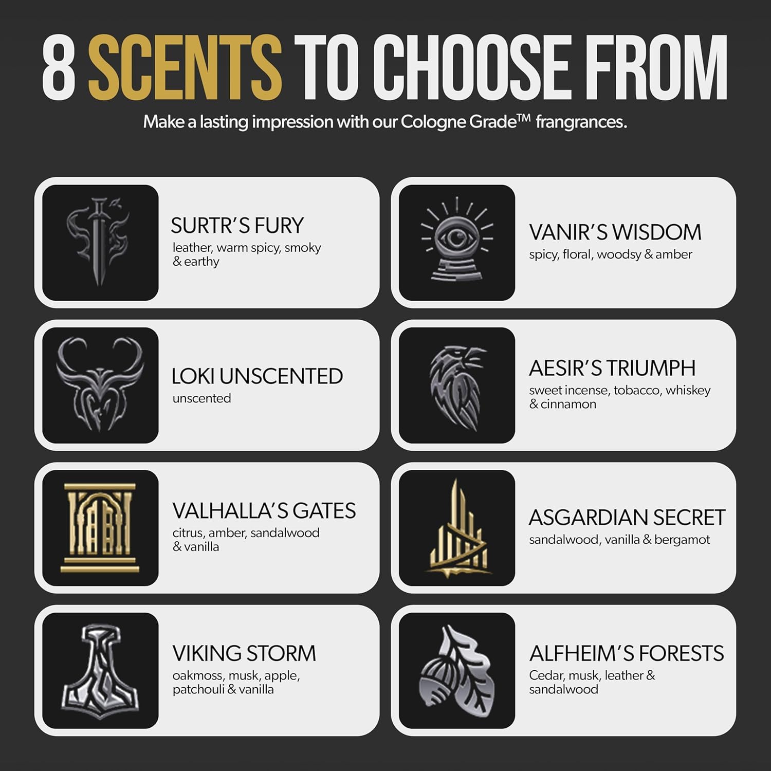 The Beard Struggle Tonic + Elixir Beard Oil Bundle - Gold Collection - Grooming Beard Oil - Softens, Moisturizers, and Strengthens Beard Growth - Pack of 2, Valhalla's Gates