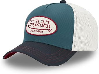 Von Dutch Terra Trucker CapDutch Women/Men - Cap Baseball mesh Snapback, with Peak, Lining, Lining All-Season Spring Summer Autumn Winter
