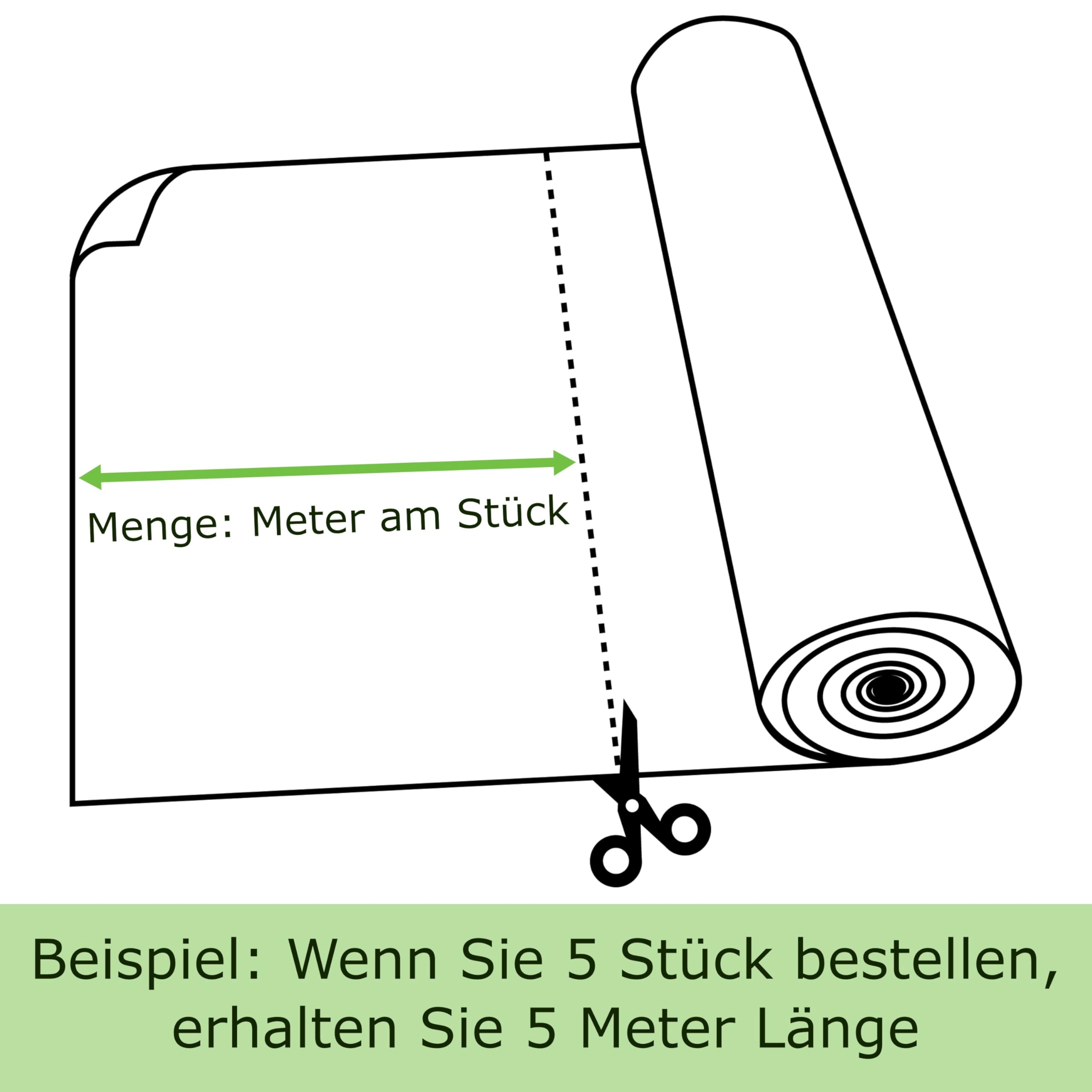 workingHOUSE Balkon Sichtschutz Meterware 120 cm – Polyrattan Balkonverkleidung in Anthrazit, wetterfeste Balkonbespannung & Sichtschutzstreifen