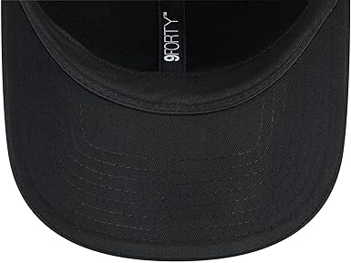 Casquette ajustable New Era 9FORTY A-Frame noire des New York Mets pour homme