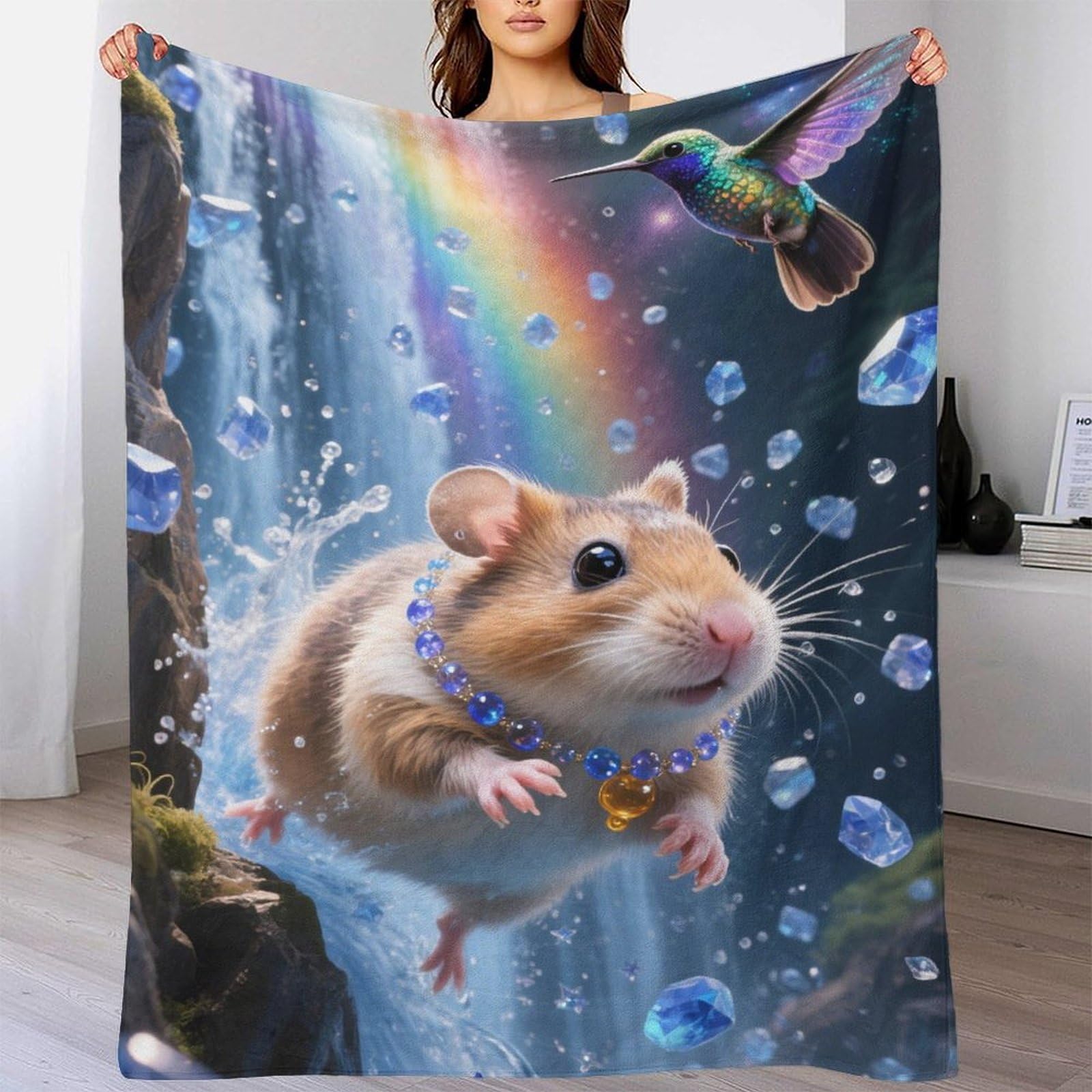 Guinea Pig Blanket for Boys Girls, Blankets, is Suitable Couch, Sofa Bedroom Living Room 50x60inch(127x152cm)