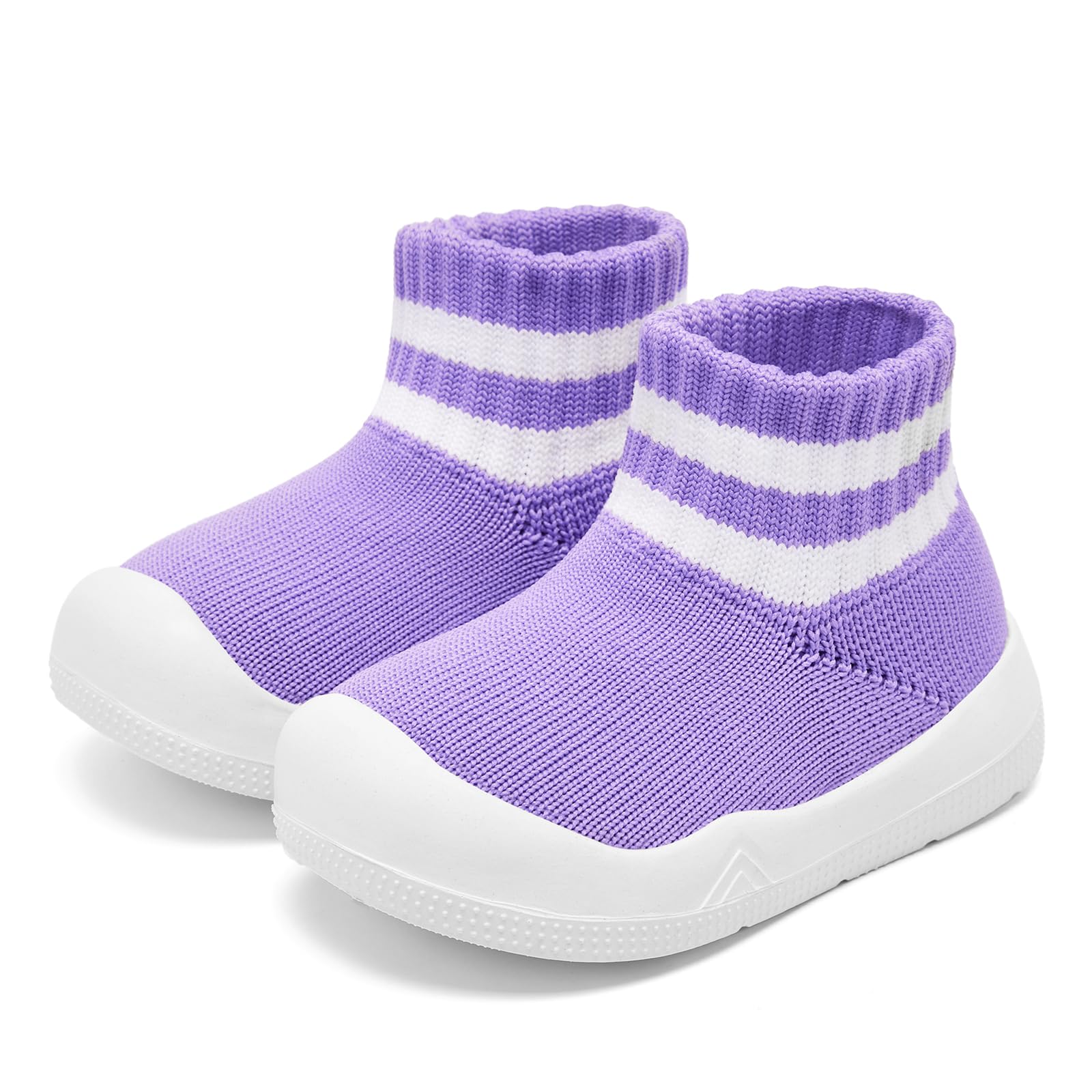 Engtoy Baby Hausschuhe Rutschfest Atmungsaktiv Weiche Gummisohle Babyschuhe für Babys und Mädchen