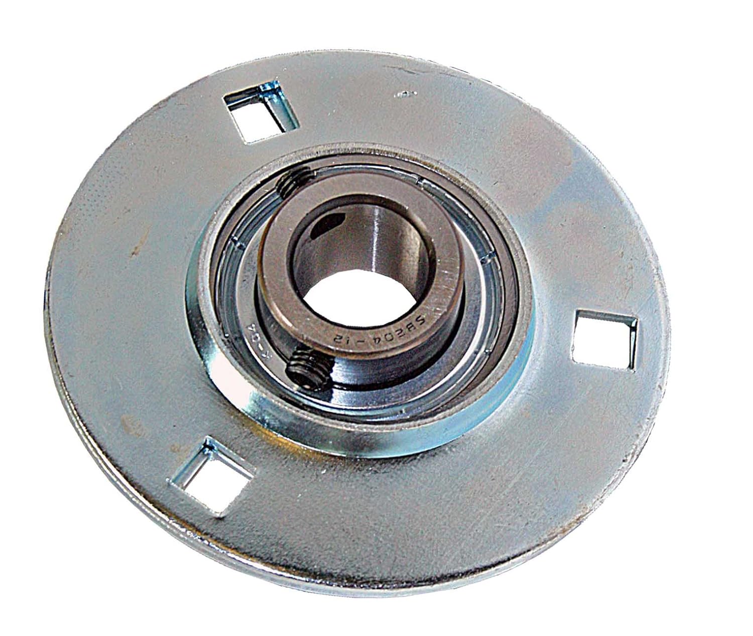 FYH Bearing SBPF204-12 3/4 Stamped steel round three bolt FlangedL8