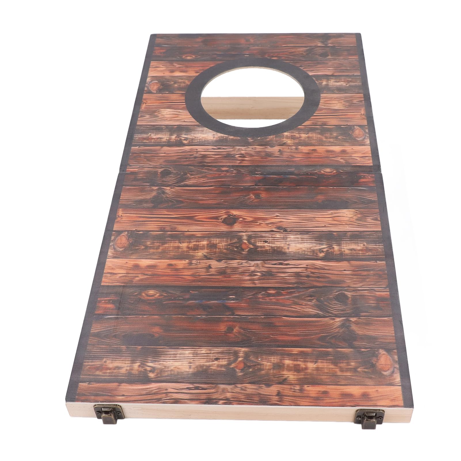 Game Set for Exterior Cornhole Packed Play Set for Beans Cornhouses Resistant to Scratches and Garden Water (Red Circle) (Black Circle) - Image 3