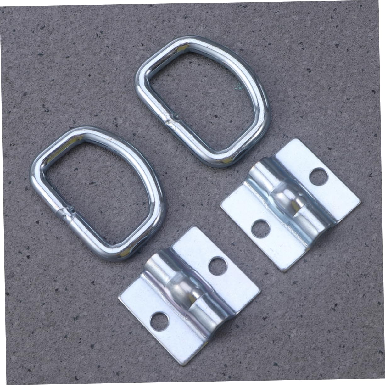 16stücke D-ring-zurröse für Anhänger Hochleistungs-d-ringe Anhänger-zurrösen Kleiner D-ring D-ring-halter Zurrösen-lieferung Utv-d-ringe Schienen-zurrösen Anhängerzubehör