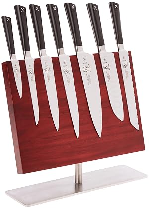 Mercer Culinary Z m 8-Piece Magnetic Board Knife Set 14 1 8 x 10 1 4 Stainless Steel
