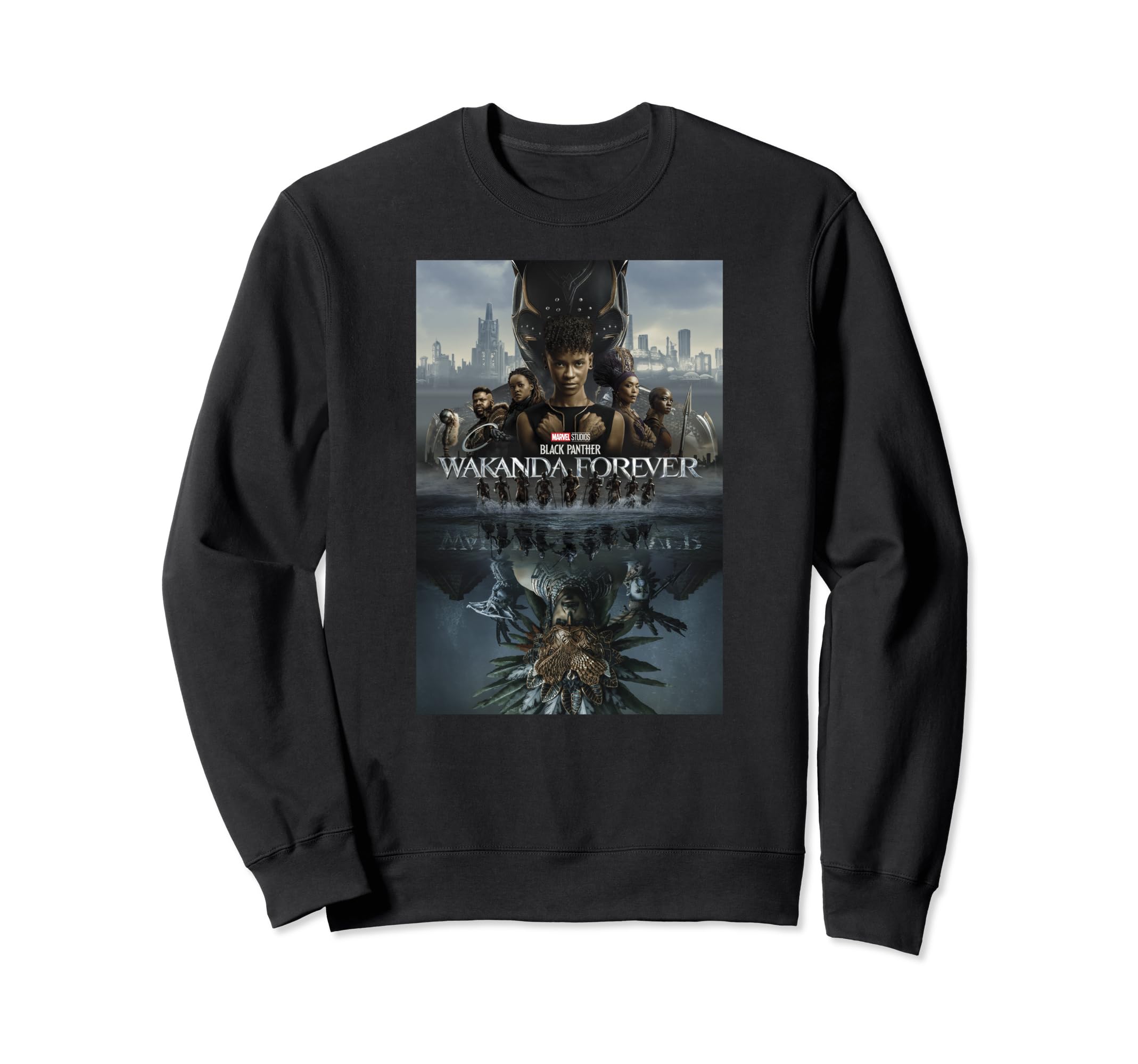 Sweatshirt Black Panther Marvel Wakanda Forever une idée cadeau originale pour anniversaire - 2