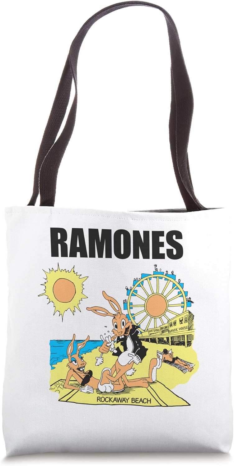 Ramones Rockaway Beach Tote Bag