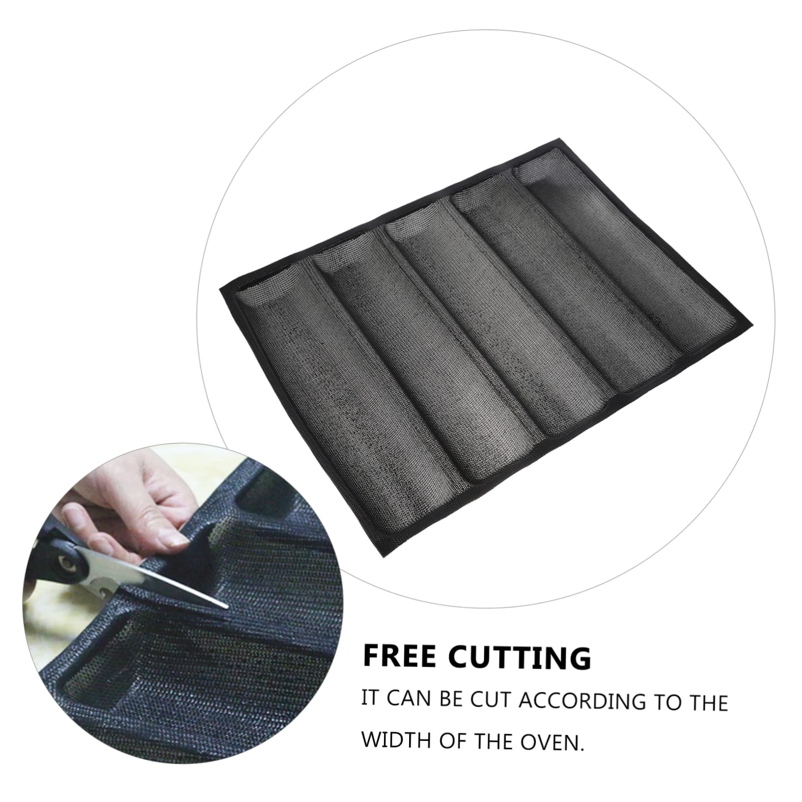 Mikikit Molde De Silicona Para Pan Molde De Silicona Transpirable y Antiadherente Para Hacer Pan De Salchicha Utensilio Para Hornear y Utensilios De Repostería