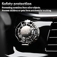Vista 7 de TOMALL Cubierta Universal para Botón de Arranque de Coche y Motocicleta, Tapa de Botón de Arranque y Parada del Motor, Adorno de Protección