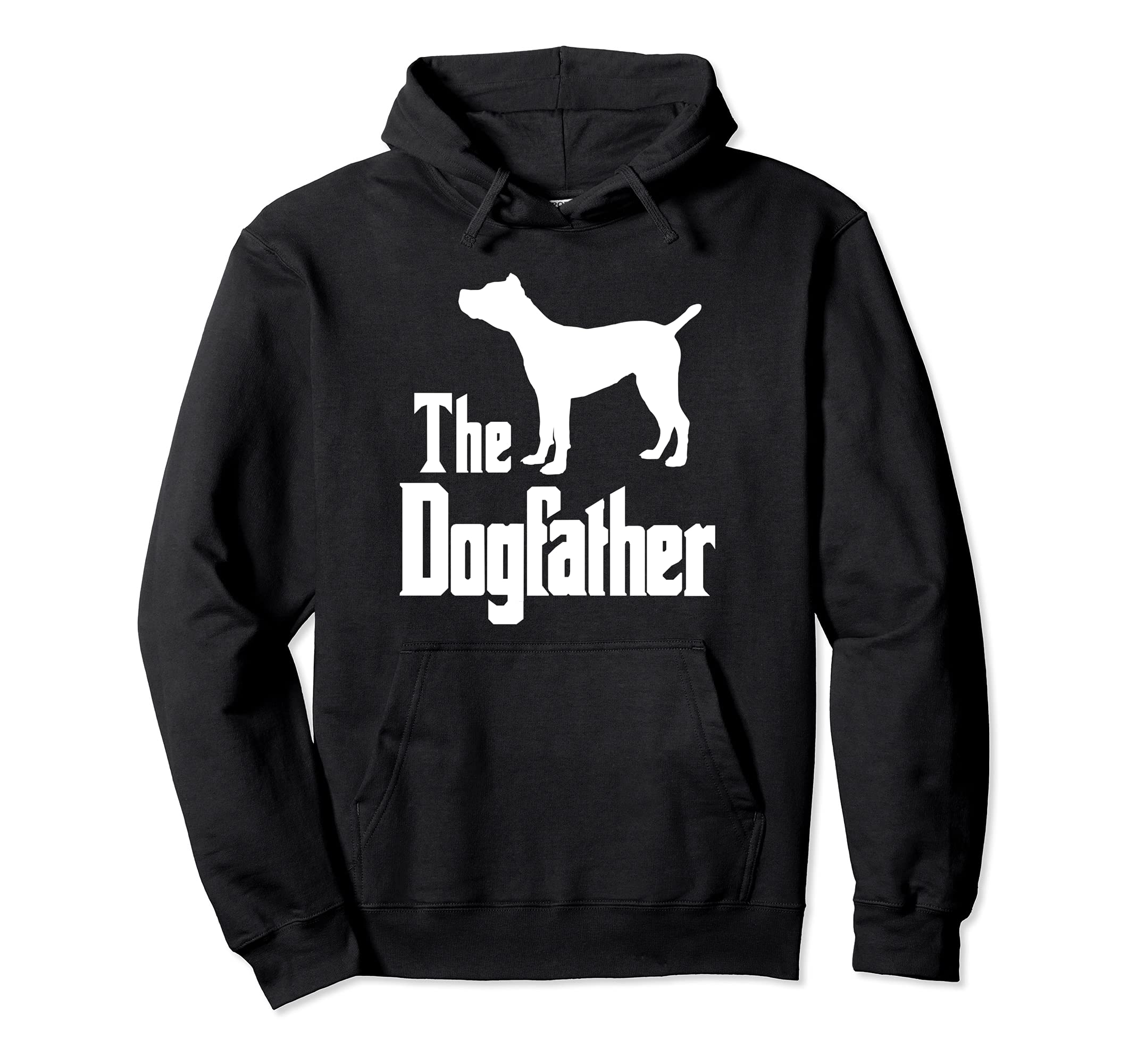 The Dogfather - funny dog gift, funny Cane Corso Pullover Hoodie, Black