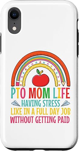 iPhone XR Parent Teacher Organization PTO Mom Appreciaton PTO Team Case