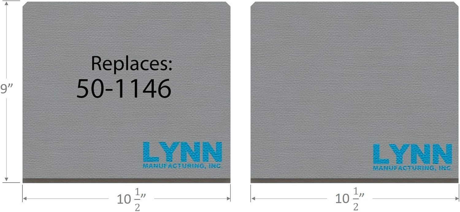 Lynn Manufacturing Replacement Enviro & VistaFlame Baffle Board, 1200, 50-1146, Set of 2, 2325A