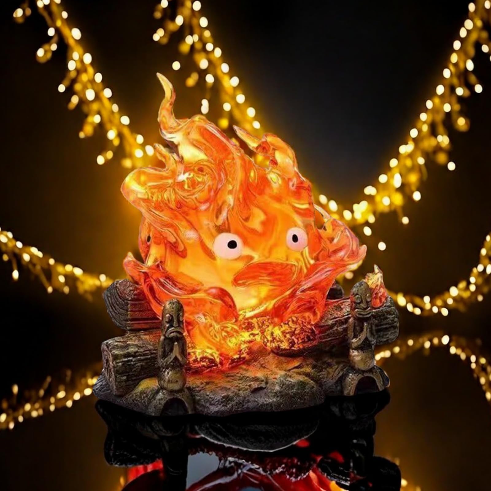 Amazon.co.jp: Thcbme Calcifer ナイトライト かわいいデスクトップ