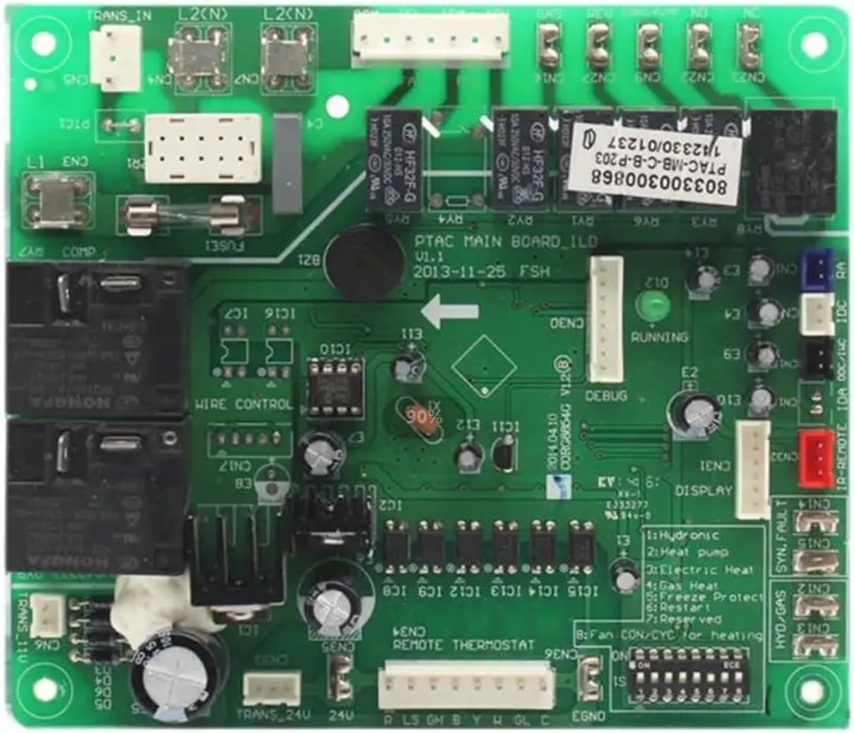 Air conditioner computer board circuit board 803300400018 PTAC-OB-E-A01 CORG8854B 803300300868(803300300868)