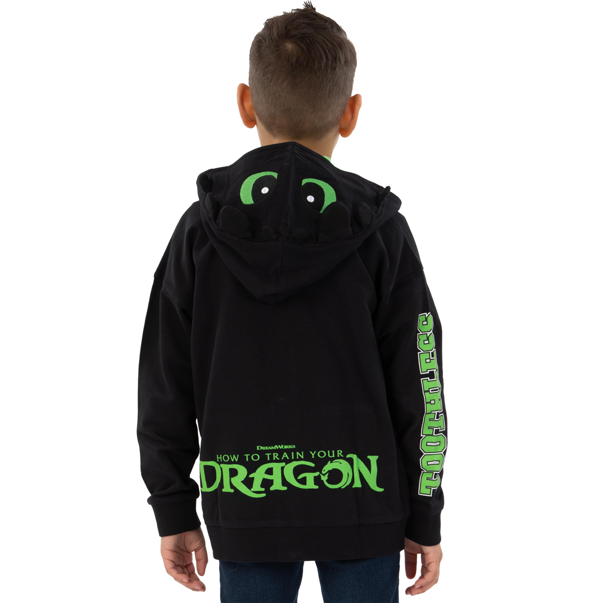 How To Train Your Dragon Felpa Bambino, Felpe Ragazzo Toothless, Felpa con Cappuccio Drago