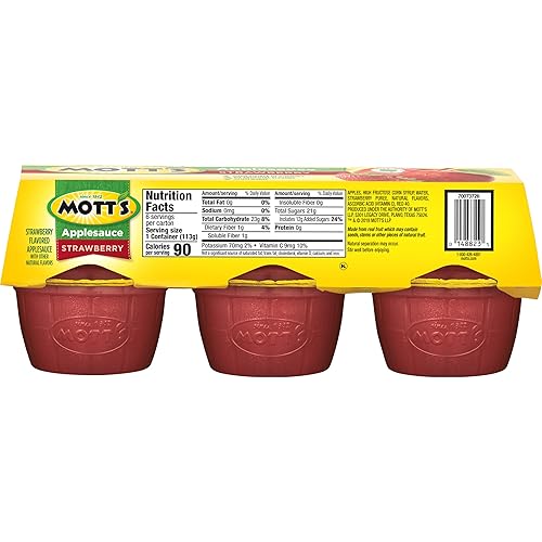 Miniatura 65 de Mott salsa de manzana, tazas de 4 oz (Paquete de 72)