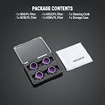 NEEWER ND/PL Ensemble de filtres compatibles avec DJI Mini 5 Pro Caméra drone (ND8/PL+ND16/PL+DN32/PL +ND64/PL), Snap sur la densité neutre polarisé ND Filtre à lentilles Accessoires de photographie multicouches, paquet de 4