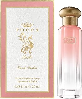 Women's Eau de Parfum, Belle - Fresh Floral, Italian Bergamot, Petit Grain and White Freesia - Hand-Finished Bottle, 0.68 oz. (20 ml)