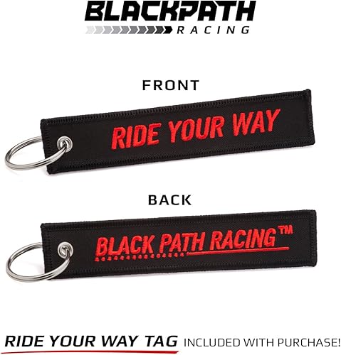 Miniatura 4 de BlackPath - Compatible con extremos de barra Suzuki GSX-R 600 + GSX-R 750 + GSX-R 1000 + GSX-R 1100 (negro) T6 Billet