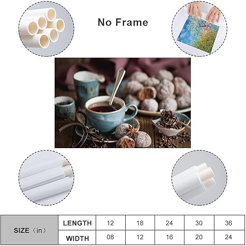 Miniatura 2 de Cuadro de lienzo para decoración del hogar Impresiones de alta definición modulares, 5 piezas, pinta, lienzo de pintura, póster de arte de pared