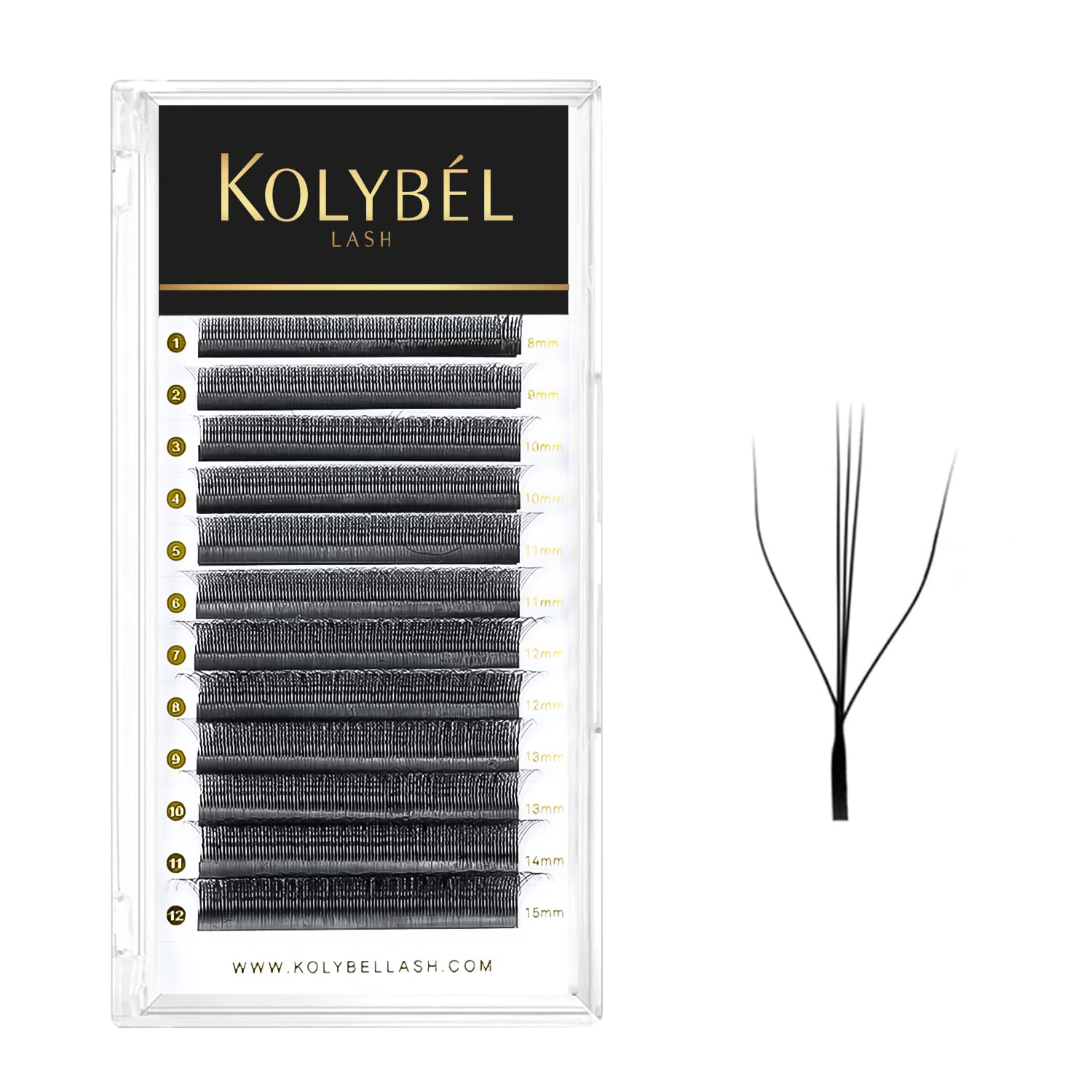 Kolybel W Eyelash Extension 3D Dual-Core Volume Premade Fan Lashes 0.07 C Curl 8-15mm Faux Mink Matte Black 3 Tips Soft Lightweight Lashes Supplies(3D Dual-Core,0.07-C-8-15mm) Kolybel W Eyelash Extension 3D Dual-Core Volume Premade Fan Lashes 0.07 C Curl 8-15mm Faux Mink Matte Black 3 Tips Soft Lightweight Lashes Supplies(3D Dual-Core,0.07-C-8-15mm)