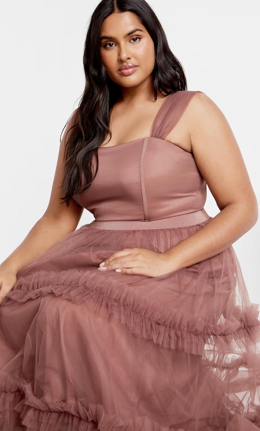 City Chic Women's Plus Size Cocktail Dress - Charming Midi - Image 5