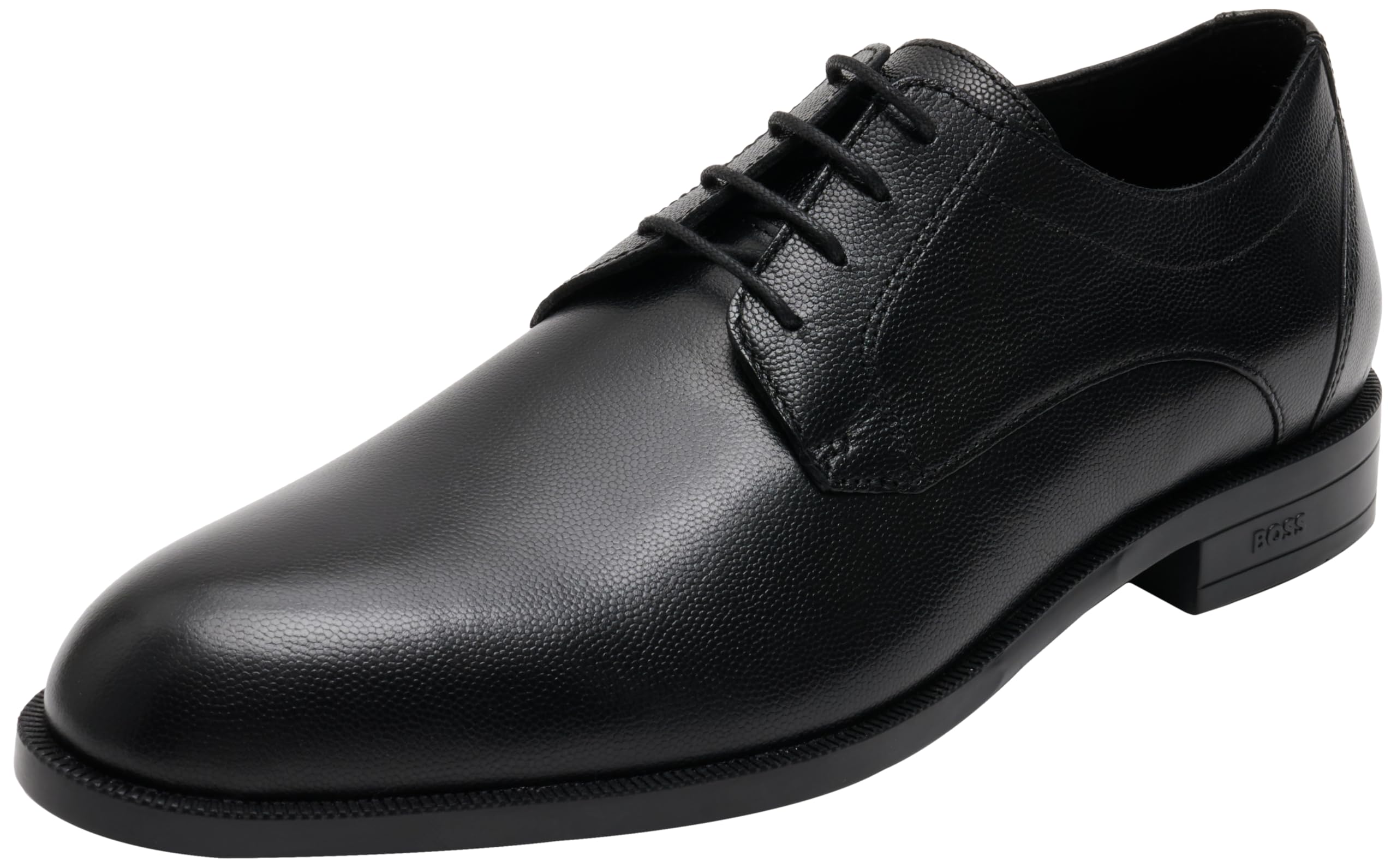 BOSS Men's Tayil_derb_grpr Derby, Black 1, 8 UK