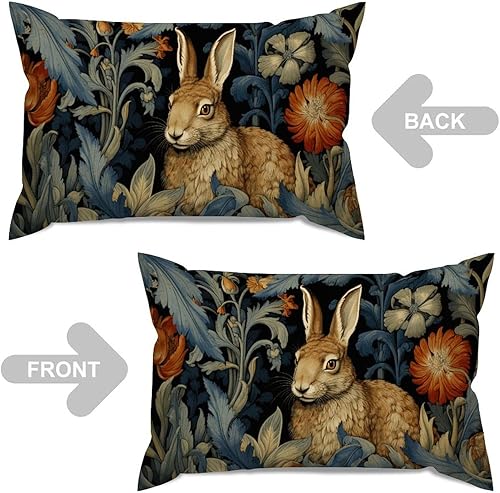 Vista 898 de ArogGeld Chinoiserie - Fundas de almohada escénicas asiáticas, estilo asiático, funda de almohada azul y verde Kelly, funda de cojín para decoración