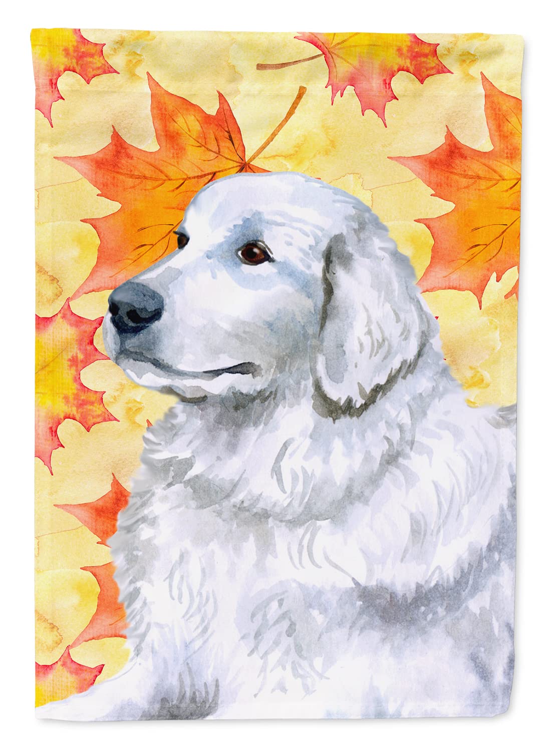 Drapeau Maremma Sheepdog grand format en toile épaisse résistant au vent