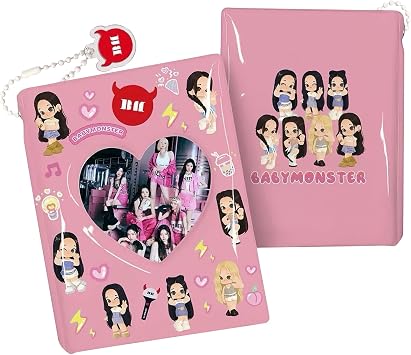 Photocard Holder 3 Inch Mini Photo Album with 40 Sleeves