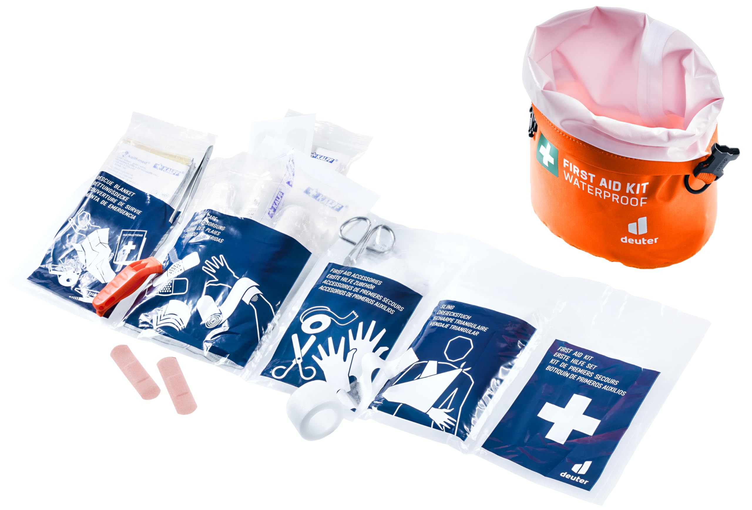 Deuter First Aid Kit Waterproof Kit di pronto soccorso per alpinismo, sport acquatici e viaggi