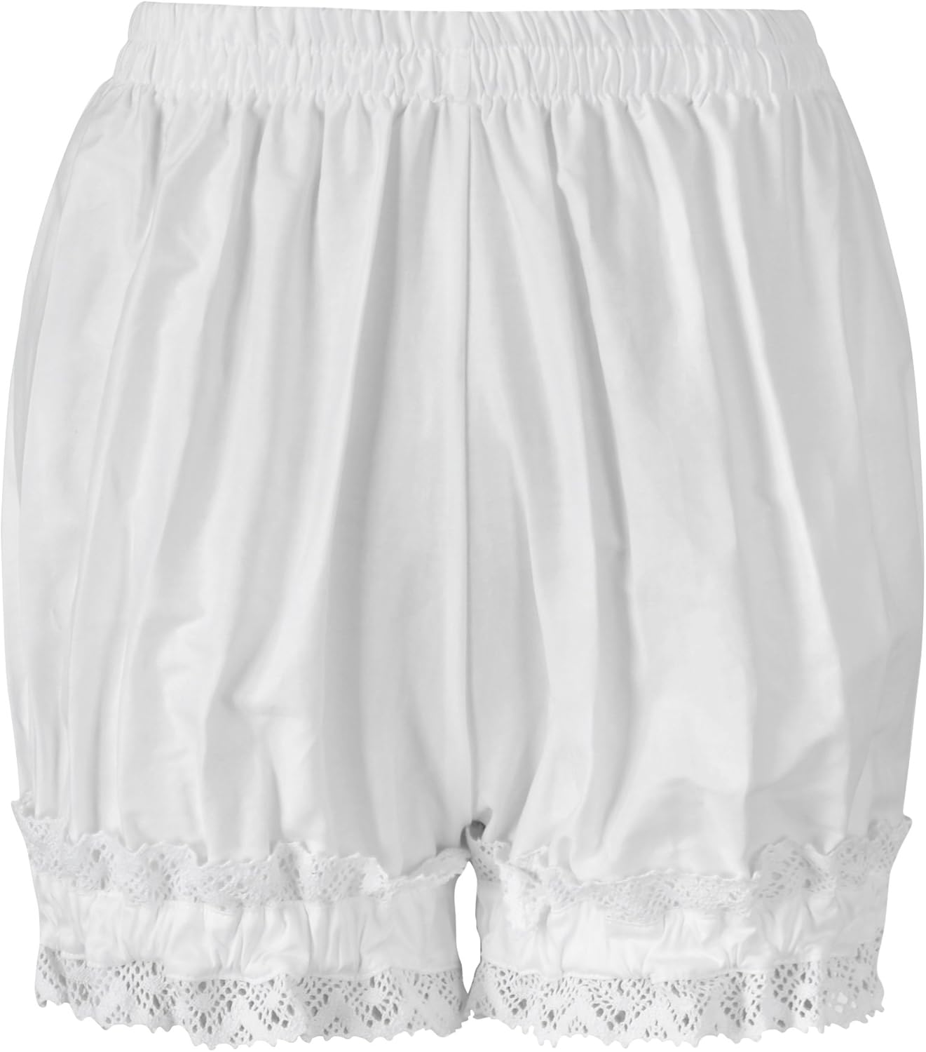Aniler Women's Cotton Lolita Bloomers Maid Ruffle Pumpkin Pants Shorts - Image 3