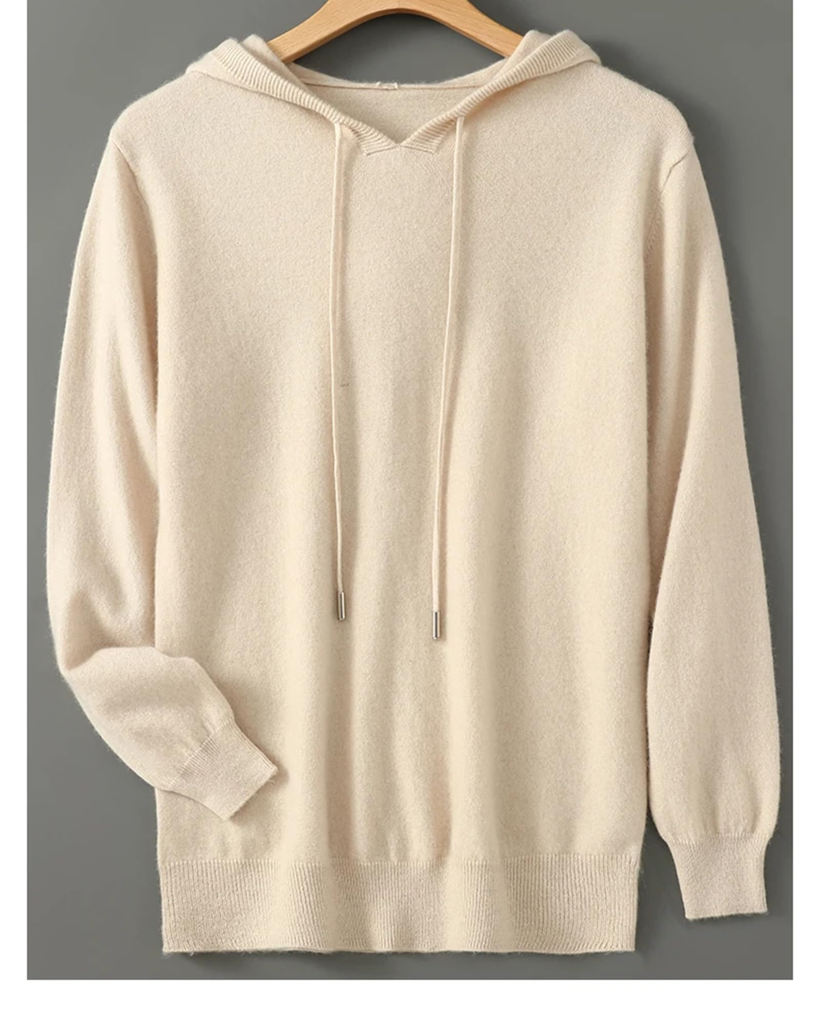 Yeuyyben Inverno Uomo ispessito Cashmere Lavorato A Maglia Con Cappuccio Maglione Casual Manica Lunga Tinta Unita Uomo Maglione Lavorato