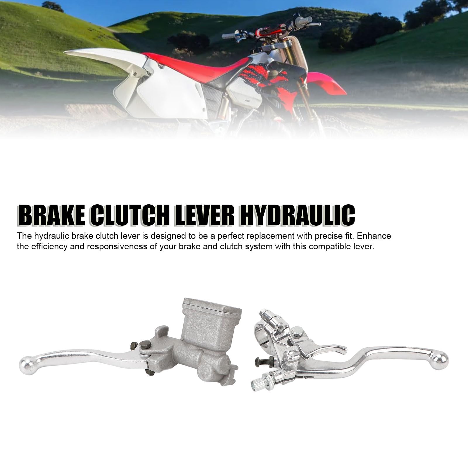 Coppia leva frizione freno idraulico in lega di alluminio sinistra destra assemblaggio di ricambio per moto CR125R CR250R 1996-2007 CR500R CRF150R CRF250R CRF250X CRF450R CRF450X