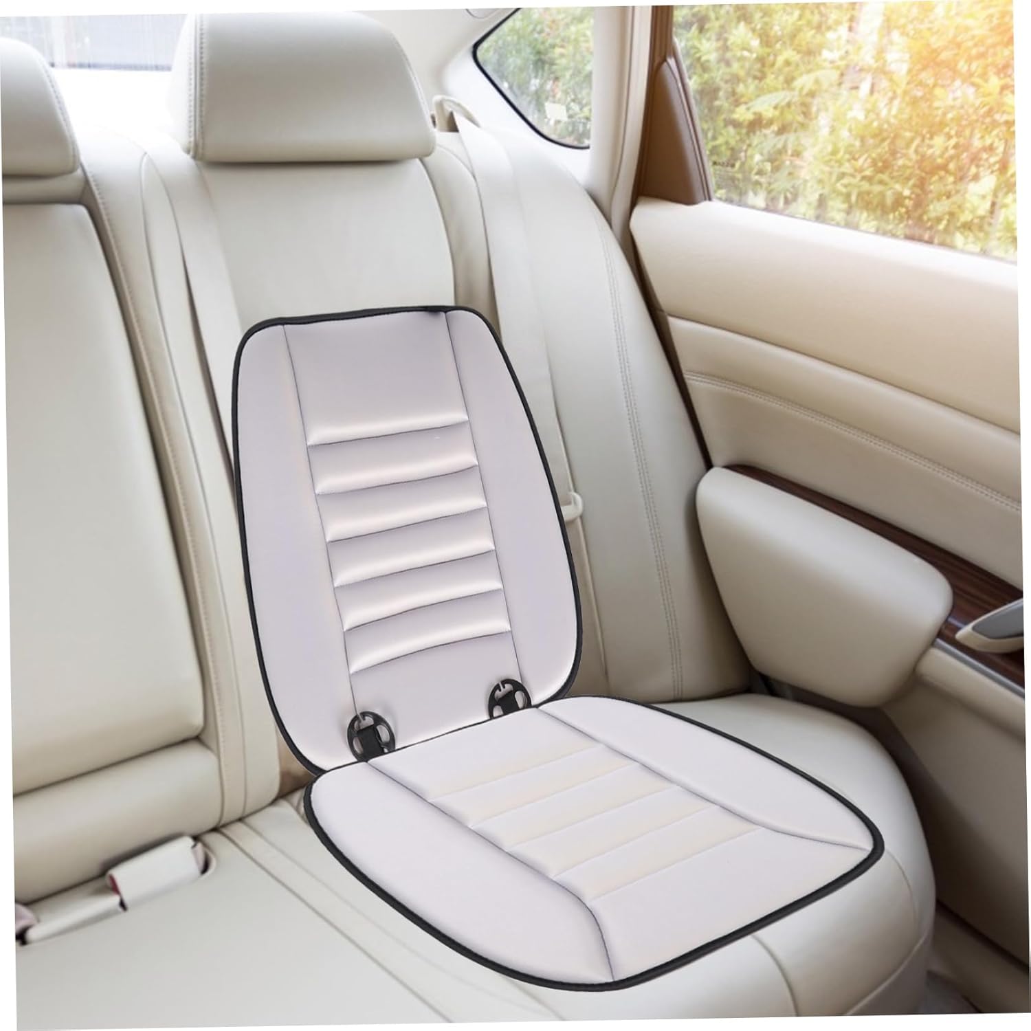 Car Seat Cushion Memory Foam Seat Cover -Season Comfort Universal Fit for Truck/Cars