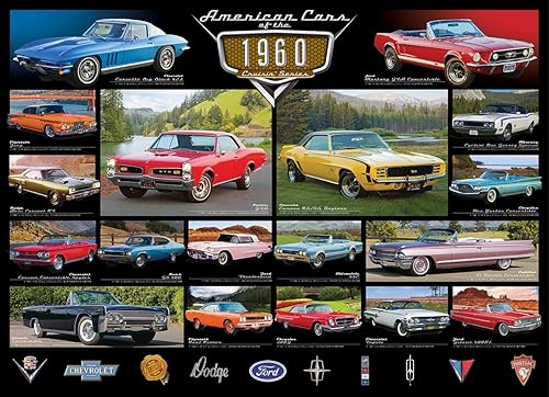 Miniatura 2 de EuroGraphics 1960's Cruisin' Classics Jigsaw Puzzle (1000 piezas)
