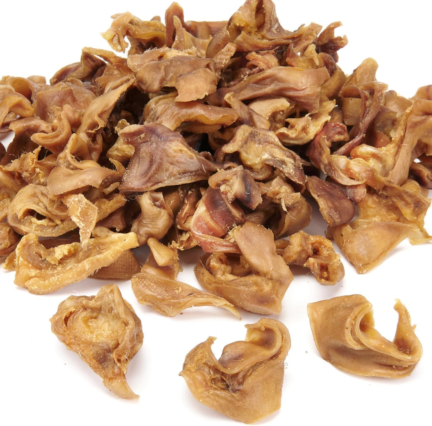 Porky Bites, Pig Inner Ear, Natural Dog Treat (500g)