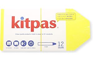Kitpas Art Crayons - Vibrant Window Canvas for Budding Artists