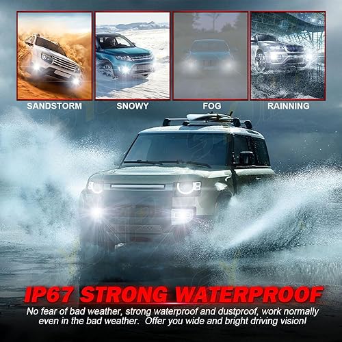 Miniatura 6 de SYJIIP Bombillas LED para faros delanteros compatibles con Nissan SENTRA 2013 2014 2015 2016 2017 2018 2019, bombillas H9 H11 para faros delanteros