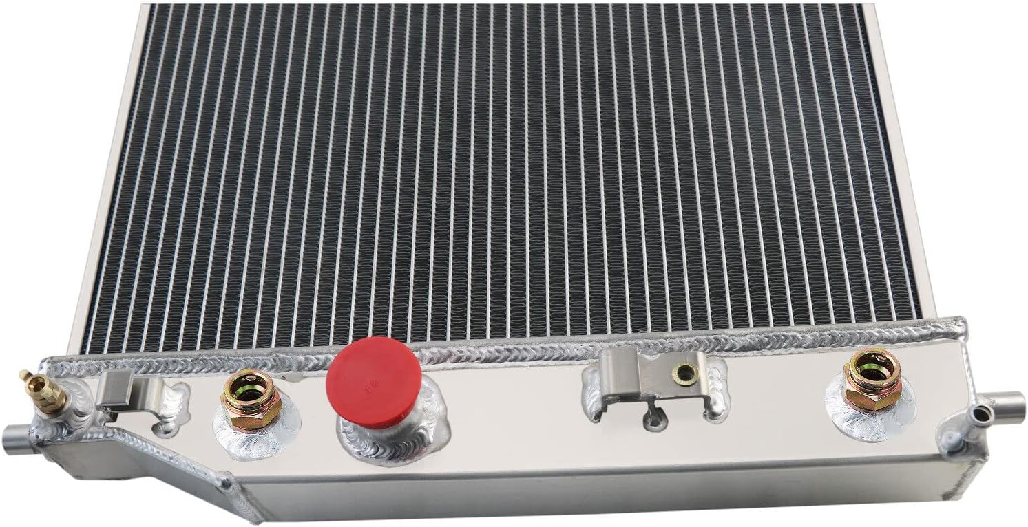 Chevy Corvette Radiator,Aluminum Radiator For 2005-2013 2009 Chevy Corvette SSR C6 V8 SSR6.0L 6.2L 5.3L 3 Rows Crossflow Radiators