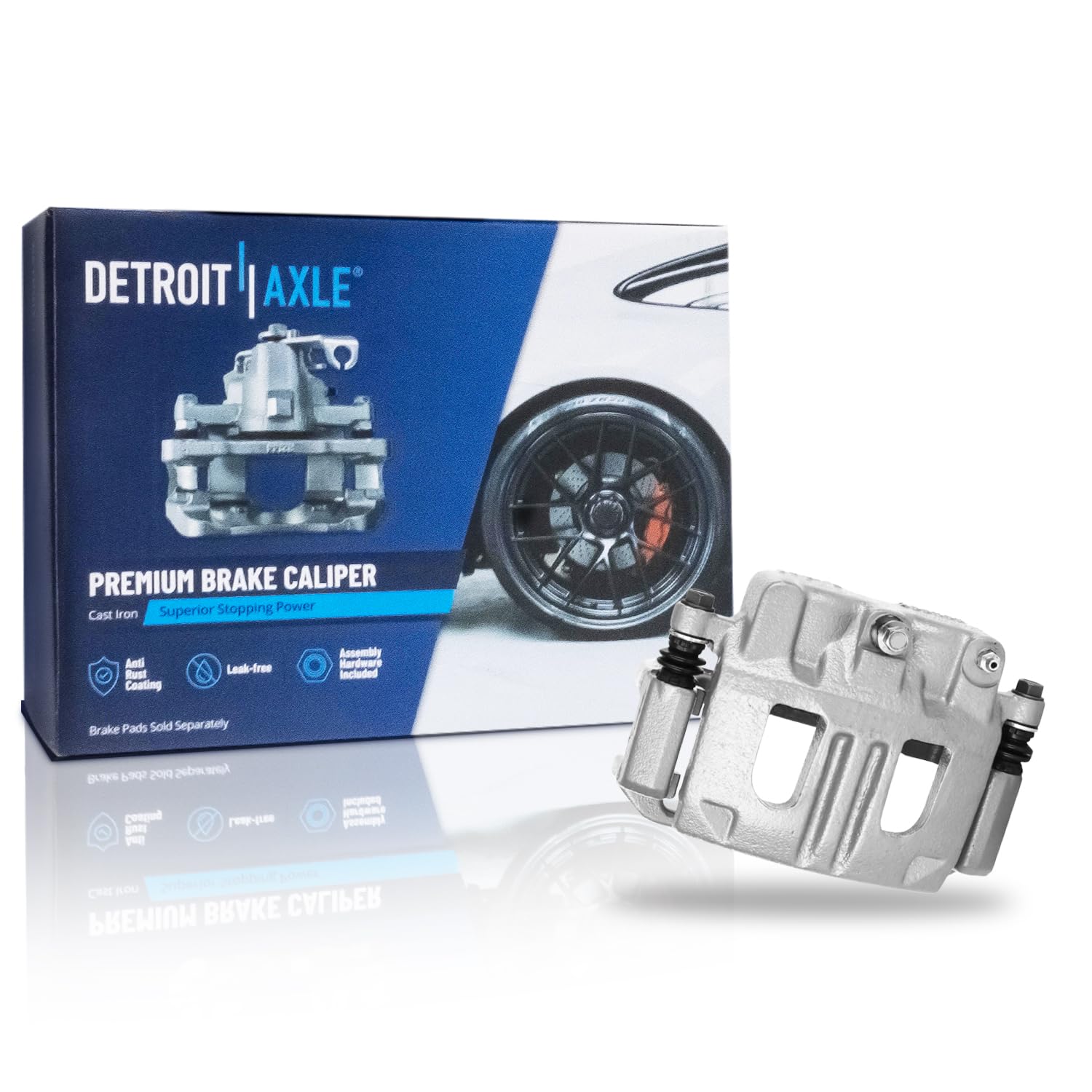 Detroit Axle - Front Left Brake Caliper for 2004-2007 Saturn Vue