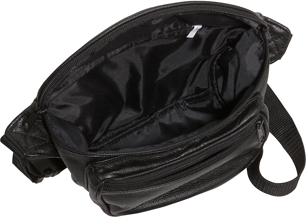 Amerileather Large Waist Pouch (7330-048) (black)