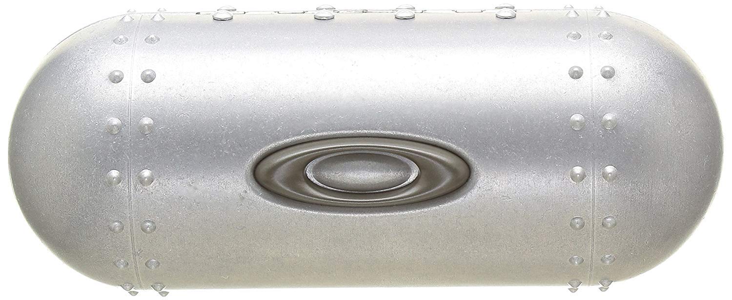 Oakley Womens Large Metal Vault Sunglass Case, Silver at Amazon