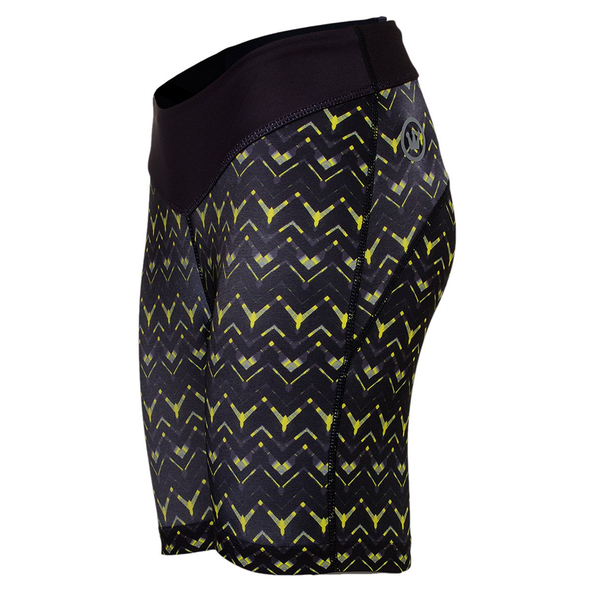 Canari Women's Vector Mini Shorts, Killer Yellow, Large