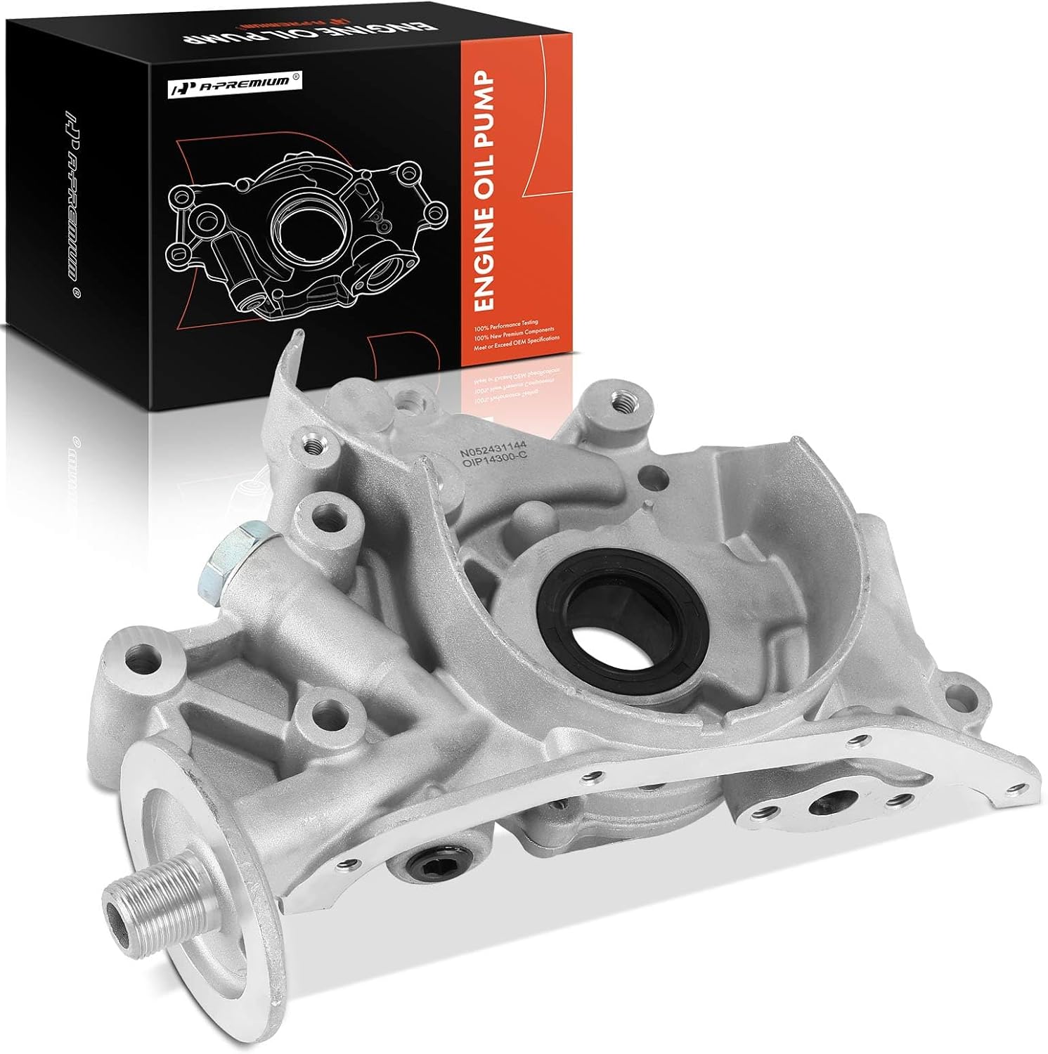 A-Premium Engine Oil Pump for 1.4L 1.5L - Compatible with Dodge Colt 1979-1990 & Eagle Summit 1989-1990 & Hyundai Excel 1990 & Mitsubishi Mirage 1985-1990, Precis 1987-1990 & Plymouth Champ, Colt