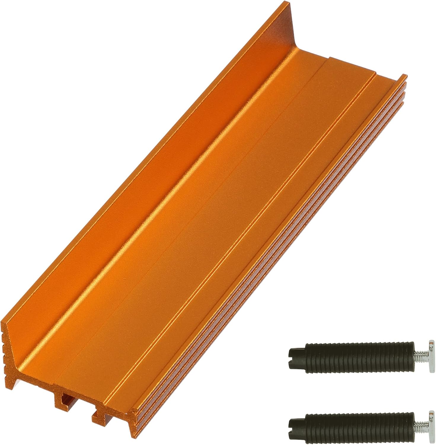 BORA 8-Inch Fence Workbench Stop with with Quick-Adjust Pegs - Versatile 3/4 Bench Dog Hole Clamp Stop System for Woodworking Projects - Planing Stop Works with Bench Dog Clamps for Workbench