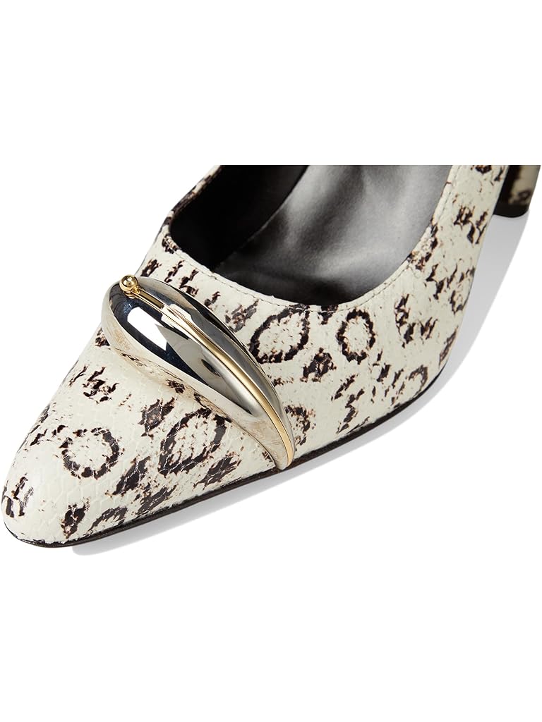 Metallic Tory Burch Pierced Xl Pumps 90mm