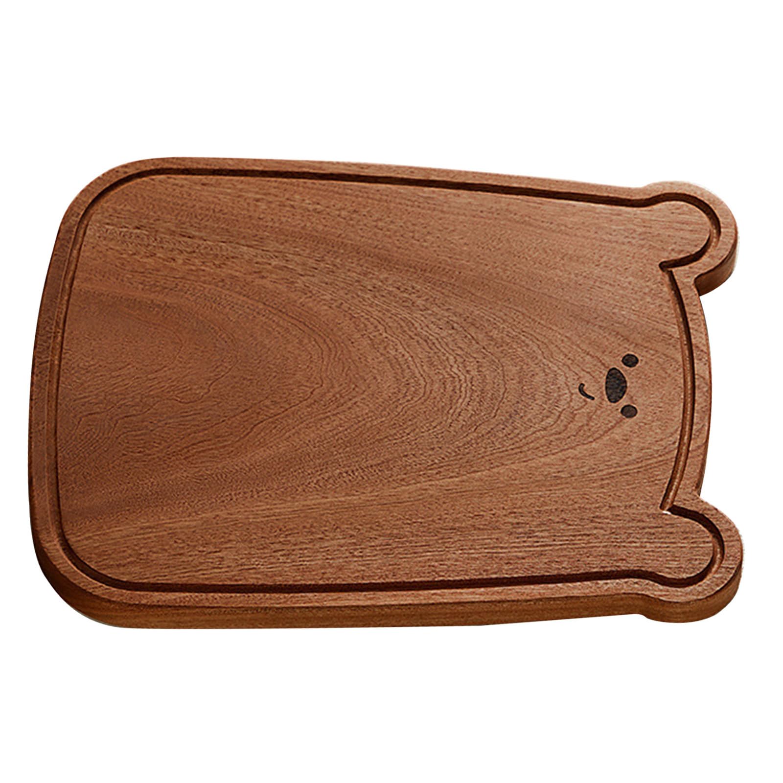 Kalttoy Charcuterie Chopping Board Wood Serving Board Wood Cutting Boards with Juices Grooves for Kitchen 0.86inch Butcher Block Steak Serving with Juices Grooves